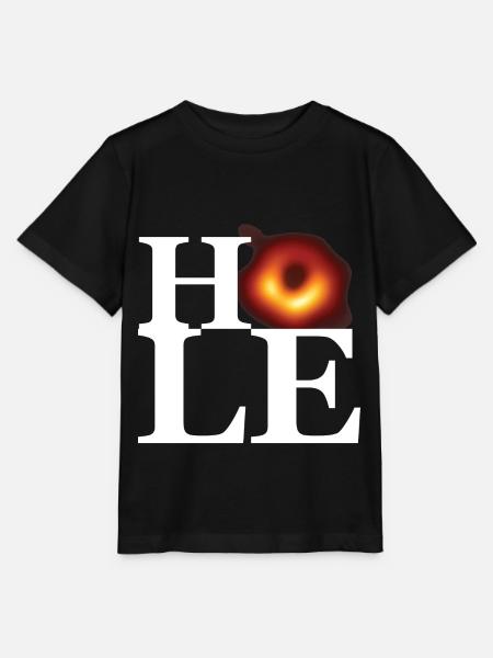 Schwarzes Loch - Stanley/Stella Kinder T-Shirt MINI CREATOR - Schwarz
