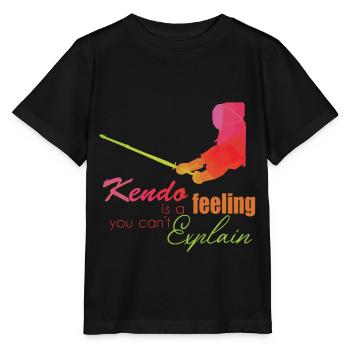 Kendo - Stanley/Stella Kinder T-Shirt MINI CREATOR  - Schwarz - Vorne - Mikhail (115cm)
