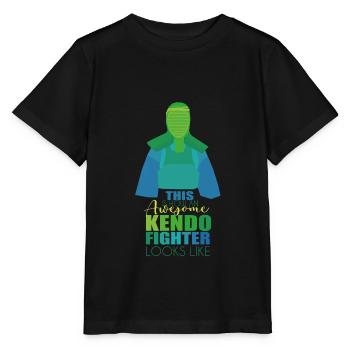 Kendo - Stanley/Stella Kinder T-Shirt MINI CREATOR  - Schwarz - Vorne - Mikhail (115cm)