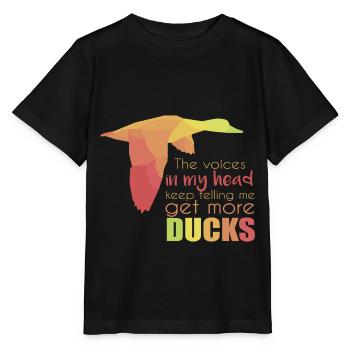 Canard - T-shirt bio MINI CREATOR Stanley/Stella Enfant - noir - Devant - Mikhail (115cm)