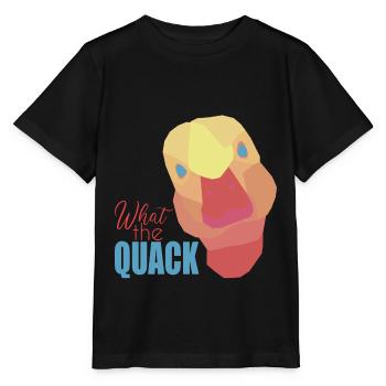 Canard - T-shirt bio MINI CREATOR Stanley/Stella Enfant - noir - Devant - Mikhail (115cm)