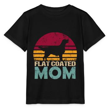 Flat Coated Retriever Mama - Stanley/Stella MINI CREATOR Kids’ T-Shirt - black - Front - Mikhail (115cm)