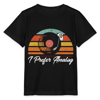 Record Collector Vinyl Record Collection - Stanley/Stella MINI CREATOR Kids’ T-Shirt - black - Front - Mikhail (115cm)