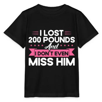 Auflösung der Ehe Geschieden Ex Partner Geschenk - Stanley/Stella Kinder T-Shirt MINI CREATOR  - Schwarz - Vorne - Mikhail (115cm)