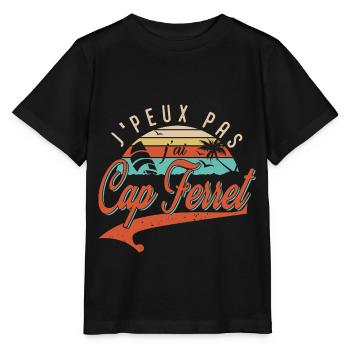 I can't I cap ferret gift man woman - Stanley/Stella MINI CREATOR Kids’ T-Shirt - black - Front - Mikhail (115cm)