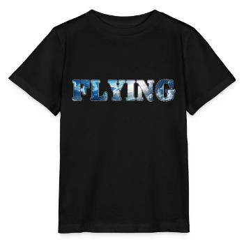 Flying - Stanley/Stella MINI CREATOR Kids’ T-Shirt - black - Front - Mikhail (115cm)