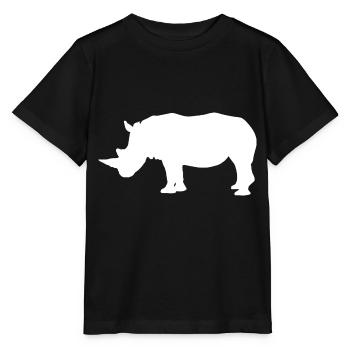 Nashorn - Stanley/Stella Kinder T-Shirt MINI CREATOR  - Schwarz - Vorne - Mikhail (115cm)