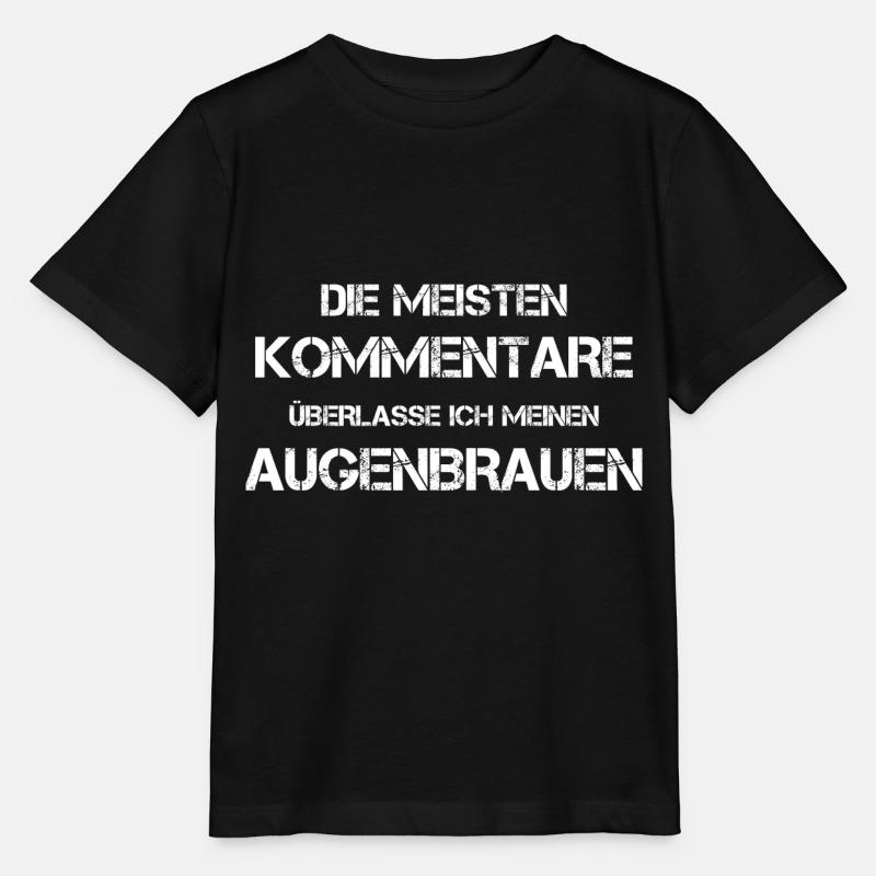 Lustige Sprüche - Stanley/Stella Kinder T-Shirt MINI CREATOR  - Schwarz