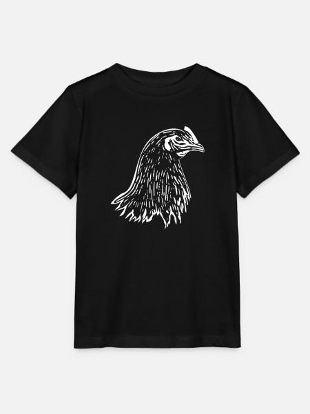 Vorwerk Chicken Chicken Head Gift Chicken Chicken - Stanley/Stella MINI CREATOR Kids’ T-Shirt - black