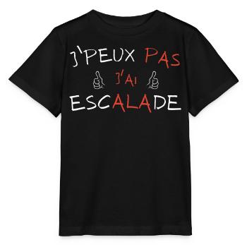 I can't I have Escalade - Stanley/Stella MINI CREATOR Kids’ T-Shirt - black - Front - Mikhail (115cm)