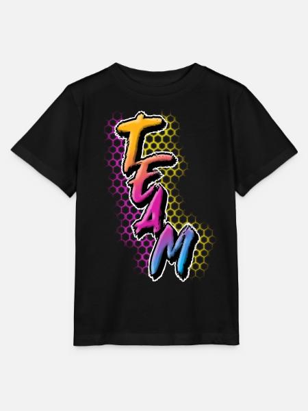 Team - Stanley/Stella Kinder T-Shirt MINI CREATOR - Schwarz