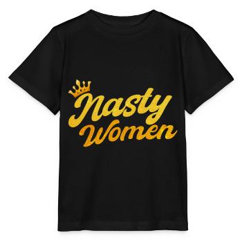 Droits des femmes Autonomisation féministe - T-shirt bio MINI CREATOR Stanley/Stella Enfant - noir - Devant - Mikhail (115cm)