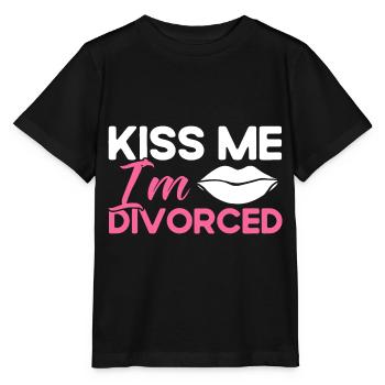Divorce Divorcé Don divorcé - T-shirt bio MINI CREATOR Stanley/Stella Enfant - noir - Devant - Mikhail (115cm)