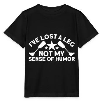 Mein Sinn für Humor Amputierte Geschenk - Stanley/Stella Kinder T-Shirt MINI CREATOR  - Schwarz - Vorne - Mikhail (115cm)