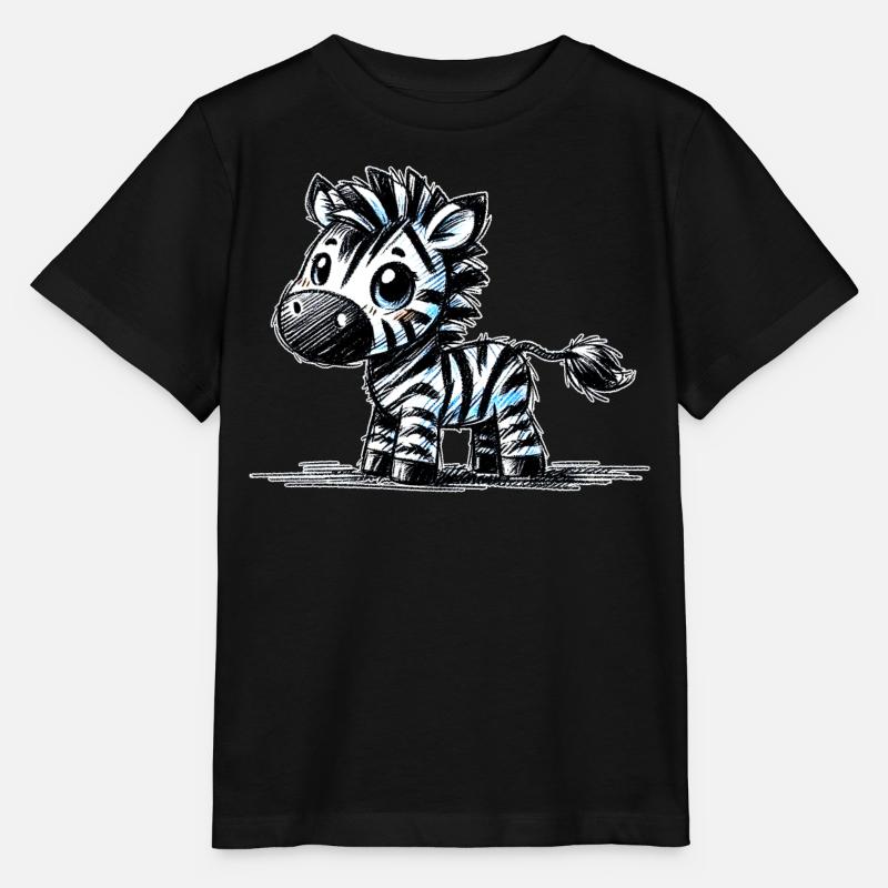 Zebra - Stanley/Stella Kinder T-Shirt MINI CREATOR  - Schwarz