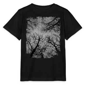 Forêt sombre, Bois sombres, Amoureux de la nature - T-shirt bio MINI CREATOR Stanley/Stella Enfant - noir - Devant - Mikhail (115cm)