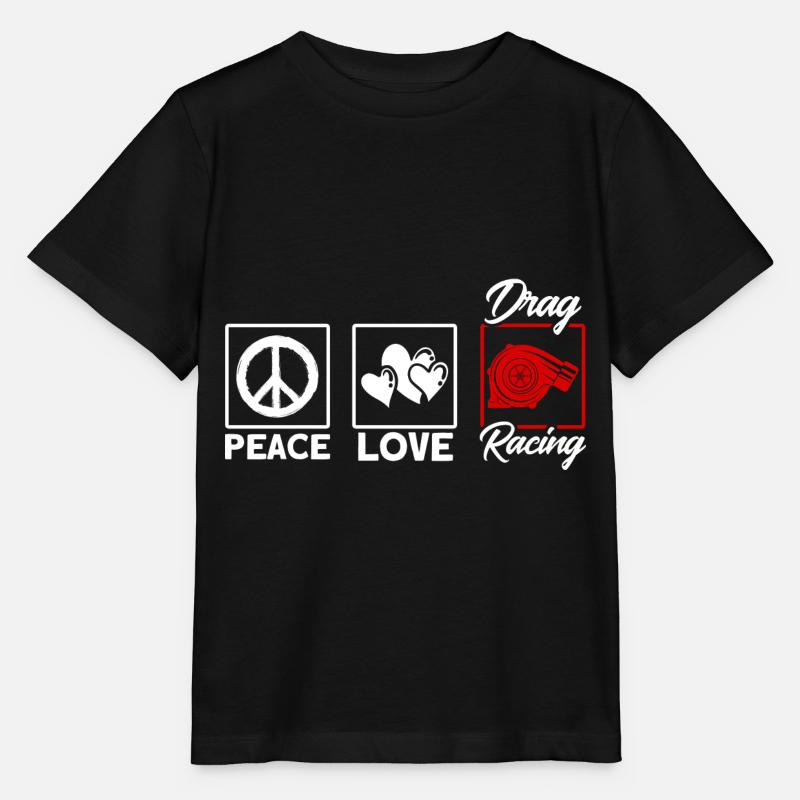 Cadeau de course de voitures de course de dragsters - T-shirt bio MINI CREATOR Stanley/Stella Enfant - noir