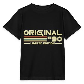 1990 - Stanley/Stella Kinder T-Shirt MINI CREATOR  - Schwarz - Vorne - Mikhail (115cm)