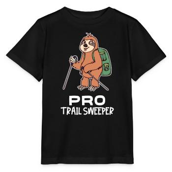 Urwaldbewohner Faultier Säugetier Statement Zoo - Stanley/Stella Kinder T-Shirt MINI CREATOR  - Schwarz - Vorne - Mikhail (115cm)