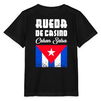 Rueda de Casino - Cuban Salsa - Stanley/Stella Kinder T-Shirt MINI CREATOR  - Schwarz - Vorne - Mikhail (115cm)