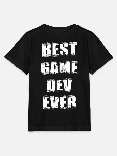 Spielentwickler - Stanley/Stella Kinder T-Shirt MINI CREATOR - Schwarz