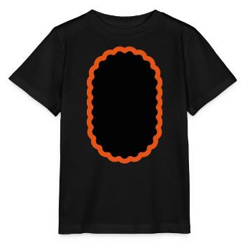 Fahrradflicken oval, Fahrrad Flicken Bike - Stanley/Stella Kinder T-Shirt MINI CREATOR  - Schwarz - Vorne - Mikhail (115cm)