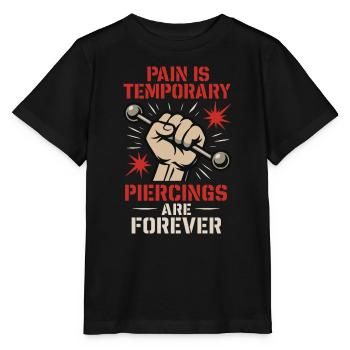Piercing Addict Body Mod Enthusiast - Stanley/Stella MINI CREATOR Kids’ T-Shirt - black - Front - Mikhail (115cm)