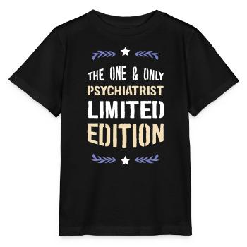 Der Eine und Einzige Psychiater – Limited Edition - Stanley/Stella Kinder T-Shirt MINI CREATOR  - Schwarz - Vorne - Mikhail (115cm)