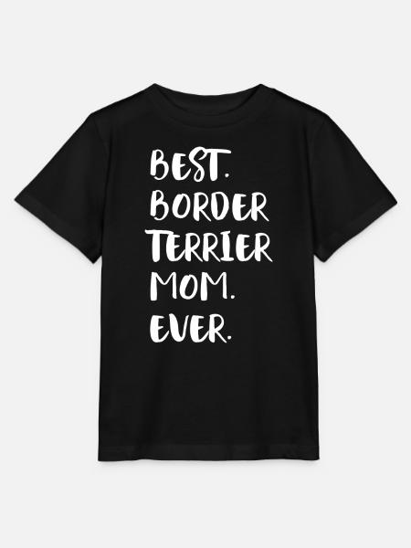 Border Terrier - Stanley/Stella Kinder T-Shirt MINI CREATOR - Schwarz