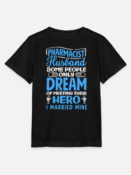Apotheker Ehemann Pharmazietechniker - Stanley/Stella Kinder T-Shirt MINI CREATOR - Schwarz
