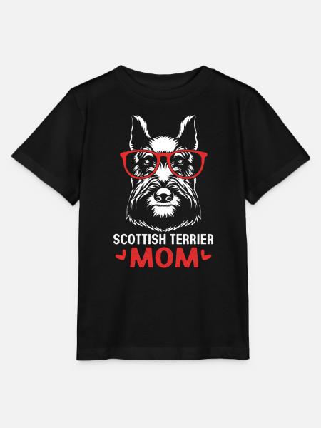 Scottish Terrier - Stanley/Stella Kinder T-Shirt MINI CREATOR - Schwarz