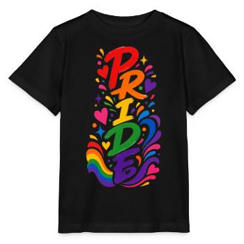 Pride Month Outfit Geschenk für Frauen Männer - Stanley/Stella Kinder T-Shirt MINI CREATOR  - Schwarz - Vorne - Mikhail (115cm)