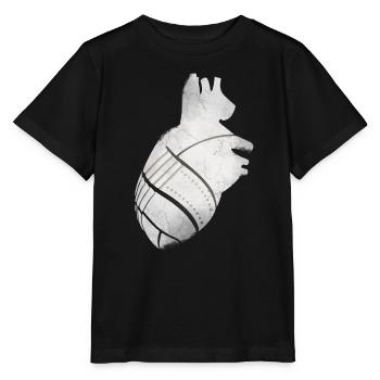 Ein Herz aus Metall - Stanley/Stella Kinder T-Shirt MINI CREATOR  - Schwarz - Vorne - Mikhail (115cm)