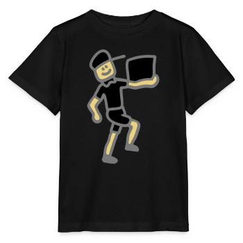Paketdienst Post 3 - Stanley/Stella Kinder T-Shirt MINI CREATOR  - Schwarz - Vorne - Mikhail (115cm)