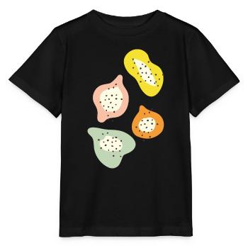 Exotische Früchte - Stanley/Stella Kinder T-Shirt MINI CREATOR  - Schwarz - Vorne - Mikhail (115cm)
