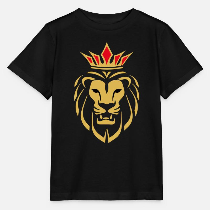 Roi Lion - King Lion - T-shirt bio MINI CREATOR Stanley/Stella Enfant - noir
