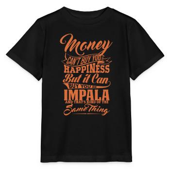 L’ARGENT ET IMPALA Y - T-shirt bio MINI CREATOR Stanley/Stella Enfant - noir - Devant - Mikhail (115cm)