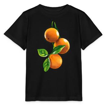 Oranges - Stanley/Stella MINI CREATOR Kids’ T-Shirt - black - Front - Mikhail (115cm)
