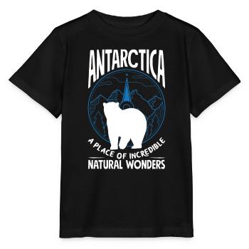 A place of incredible natural wonders Expedition - Stanley/Stella MINI CREATOR Kids’ T-Shirt - black - Front - Mikhail (115cm)