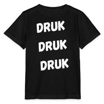 Druckdruck, Dialekt-T-Shirts - Stanley/Stella Kinder T-Shirt MINI CREATOR  - Schwarz - Vorne - Mikhail (115cm)
