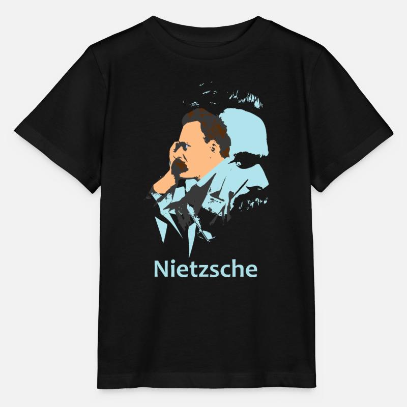 Nietzsche - Stanley/Stella Kinder T-Shirt MINI CREATOR  - Schwarz