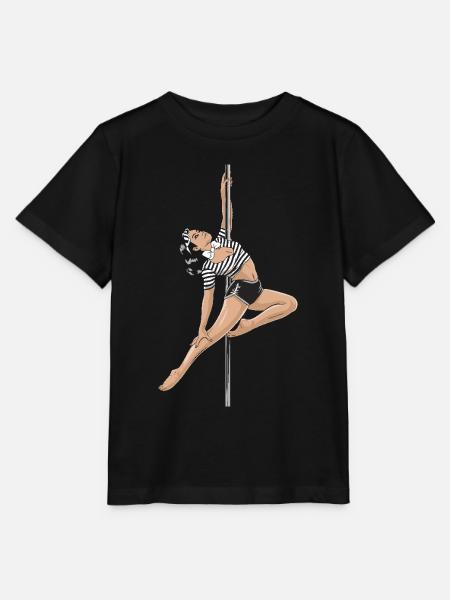 Pole Dance Pole Dancer Pole Dance - T-shirt bio MINI CREATOR Stanley/Stella Enfant - noir