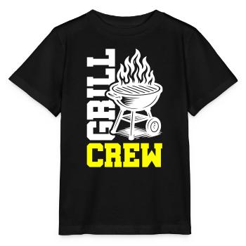 Grill Crew - Stanley/Stella MINI CREATOR Kids’ T-Shirt - black - Front - Mikhail (115cm)