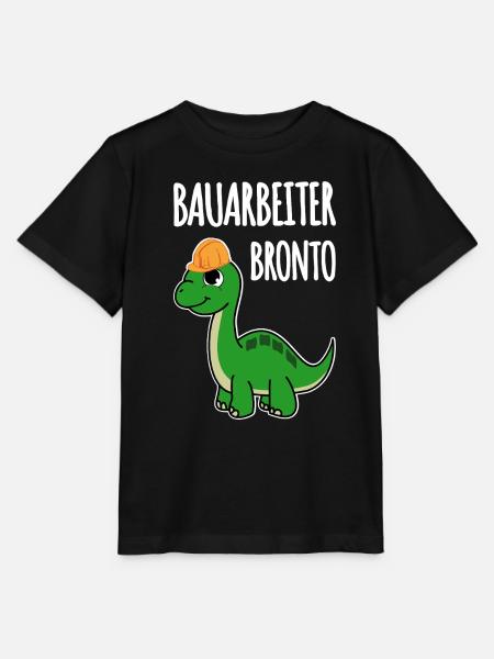 Bauarbeiter Bronto - Stanley/Stella Kinder T-Shirt MINI CREATOR - Schwarz
