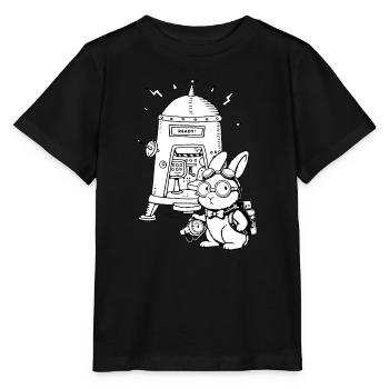 Zeitreisender Zeitreise - Stanley/Stella Kinder T-Shirt MINI CREATOR  - Schwarz - Vorne - Mikhail (115cm)