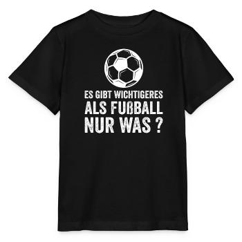 Fußballer Sprüche Lustig - Stanley/Stella Kinder T-Shirt MINI CREATOR  - Schwarz - Vorne - Mikhail (115cm)