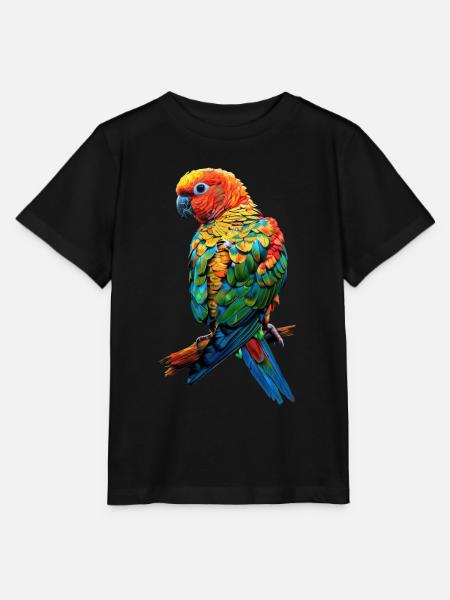 Sittiche - Stanley/Stella Kinder T-Shirt MINI CREATOR - Schwarz