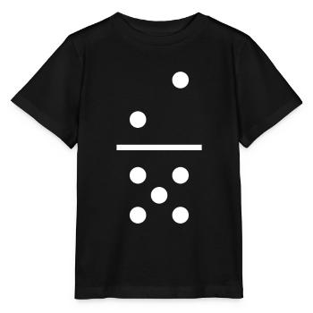 Domino stone 2/5 - Stanley/Stella MINI CREATOR Kids’ T-Shirt - black - Front - Mikhail (115cm)