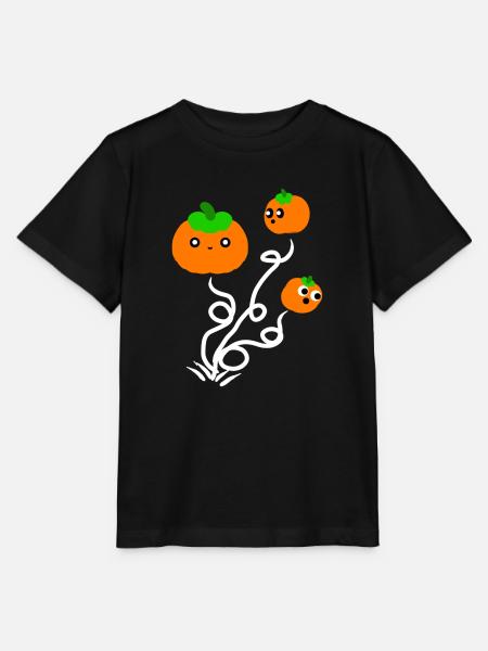 Niedliche Halloween Kürbisse. - Stanley/Stella Kinder T-Shirt MINI CREATOR  - Schwarz