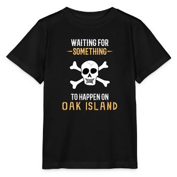 OAK ISLAND / TREASURE HUNTING: Oak Island - Stanley/Stella MINI CREATOR Kids’ T-Shirt - black - Front - Mikhail (115cm)